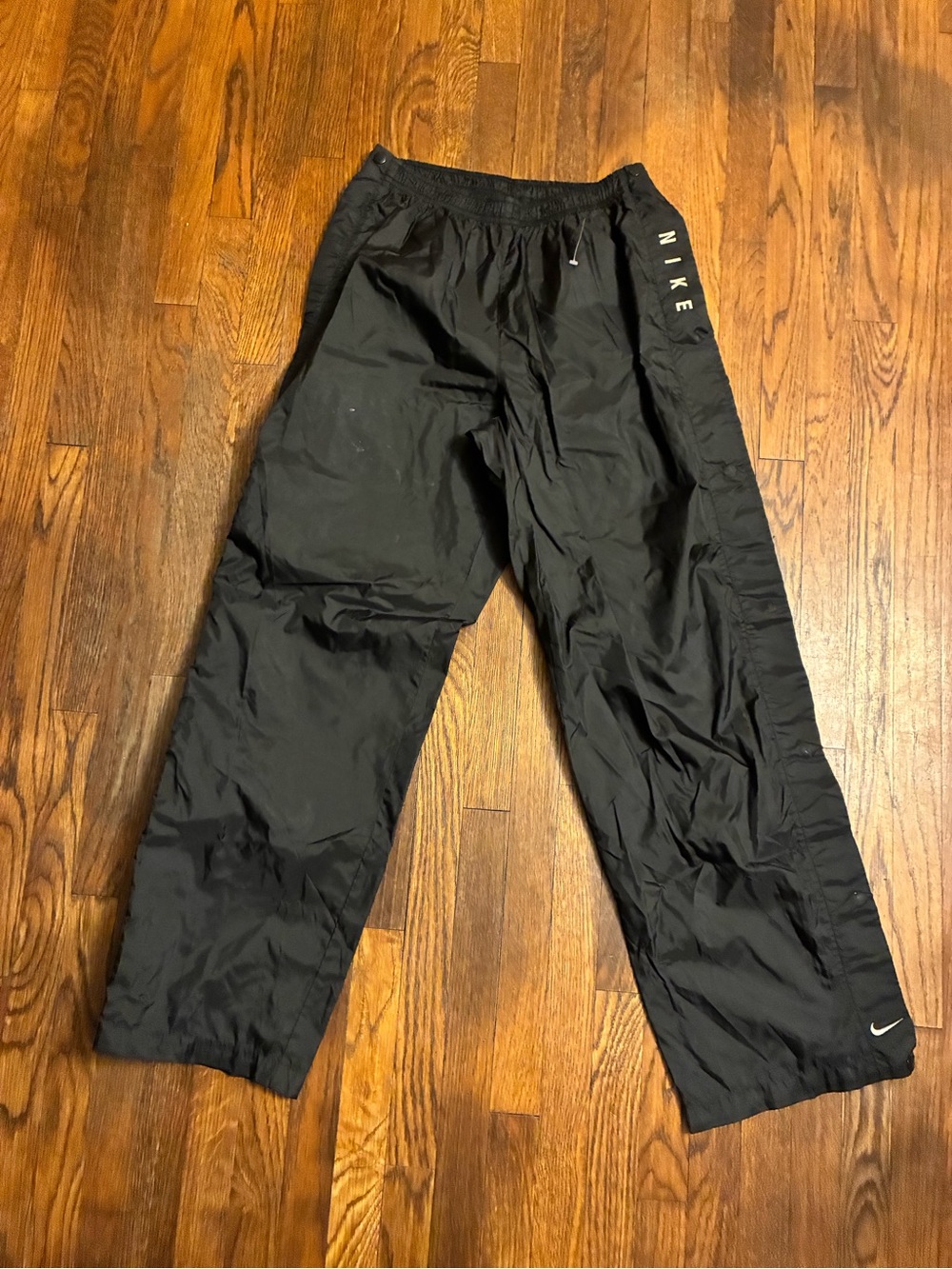 Vintage Nike snap track jogger pants size medium